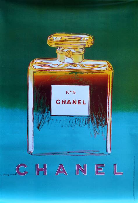 andy warhol chanel no 5 painting